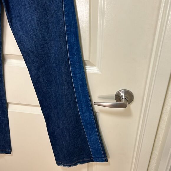 See By Chloe - High-Rise Flare Jeans With Velvet Accent - Size Unknown, 28? - Picture 7 of 15